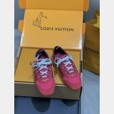 LV Sneakerina Leather and Suede shoes
