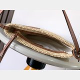 LOEWE Slit Pochette Raffia Bag