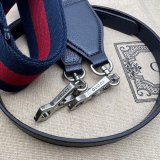 Gucci Replica Handbag Store Jackie 1961 small shoulder bag ‎678843 Beige and blue