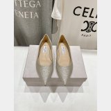 Replica Handbag Store Jimmy Choo High Heel Shoes Flat/6.5/8.5CM