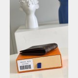 Louis Vuitton Men Replica M64002 Slender Wallet Monogram Eclipse Canvas