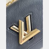 Louis Vuitton Replicas Twist PM Epi Leather M50332 Black/White 7 Star