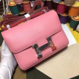 Hermes Constance Bag 23cm Epsom Leather Pink