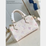 Louis Vuitton Nano Speedy Monogram Empreinte Leather M25591 Bag