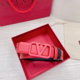 Replica Handbag Store Replica Valentino Black/Red Belts