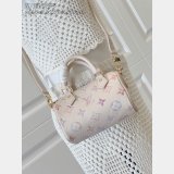 Louis Vuitton Nano Speedy Monogram Empreinte Leather M25591 Bag