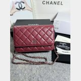 Top Quality WOC CHAIN BAG 19cm Lambskin