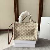 Replica Handbag Store Celine CABAS SMALL Canvas Tote Bag