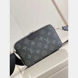 Louis Vuitton UK Best Replicas m80741/m60418 Alpha Wearable Wallet Monogram Eclipse Canvas