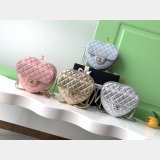 Top Quality AS3191 Heart Shoulder Quilted Shoulder Bag