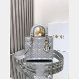 Best DIOR LADY MY ABC Replica Handbag Store PATENT LEATHER HANDBAG 20cm