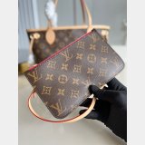 High Quality Louis Vuitton Replica Neverfull Damier/Monogram N41362/M41245  PM Bags 29CM