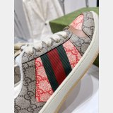 Gucci Dirty Embroidery Cowhide Shoes Replica Shop
