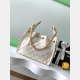 Top Quality CC AS5293 Hobo Calf Leather Handbag