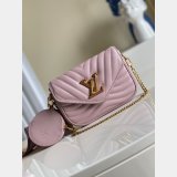 Louis Vuitton Replica M56461/M57864 New Wave Multi Pochette  Leather Crossbody