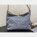 Louis Vuitton M13289 CarryAll MM Monogram Denim Copy Women Bag
