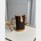 Perfect Louis Vuitton Fold Me Pouch Monogram M80874 Brown Art Of Living