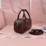 Replica Handbag Store Miu Miu Arcadie Leather Bag 5BB142