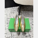 Bottega Veneta Marsell pointed-toe Leather Ballerina Shoes