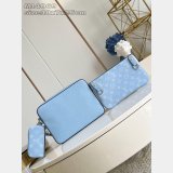 Louis Vuitton Trio Messenger Taigarama M14069 Women Bags