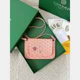 Goyard Replica Handbag Store Plumet Pocket Wallet Knockoff Pink Bag