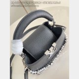 Louis Vuitton The Capucines High Quality M48865 Black Pearl Bag