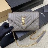 YSL Envelope Wallet on Chain WOC 620280 Bag