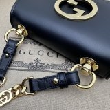 Gucci AAA+ Blondie Chain Shoulder 724645 Replica Handbag Store Bag