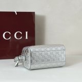 Gucci Fashion 848889 GG Emblem Small Boston Bag