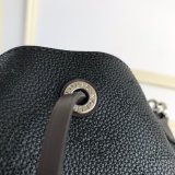 High Quality M55800 Louis Vuitton Muria Mahina Leather Black Bag