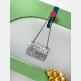 Inspired Metallized AS4797 & AS4795 Mini Flap Bag