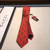 Gucci Silk tie Jacquard crafts insect pattern