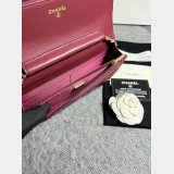 Top Quality WOC CHAIN BAG 19cm Lambskin