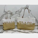 Replica Handbag Store prada 1:1 Mirror weave big tote