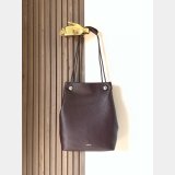 Top Pebble Hobo Bag In Supple Grain Calfskin