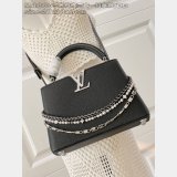 Louis Vuitton The Capucines High Quality M48865 Black Pearl Bag
