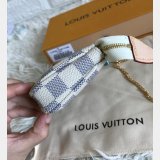 Louis Vuitton Monogram MINI POCHETTE N58010 Doamier Azur Canvas