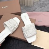 Replica Handbag Store Top Quality Miu Miu Copy Flat Sandals and Slippers Shoes