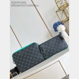 Louis Vuitton M26052 Trio Messenger Monogram Eclipse Men Bags