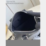 Louis Vuitton Speedy 20 Trunk Bag M14575 Luxury Black Perfect