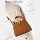 Louis Vuitton Luxury The Capucines M48865 Caramel Bag