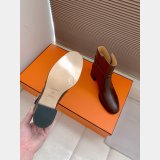 TOP Hermes Saint Germain ankle Leather boot