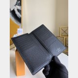 M61697/N62665/M66540 Brazza Wallet Monogram Eclipse Damier Graphite LV Replica