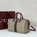 Gucci Replica Handbag Store 836824 Ophidia Large Boston Bag
