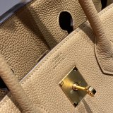 Hermes Birkin 35cm Togo leather Handbags Light Brown
