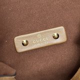 Gucci Softbit Medium Top Handle Brown Velvet 837467 Bag