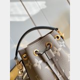 Louis Vuitton M46291 Top Nano Noé Bicolor Monogram Empreinte Replica Bag