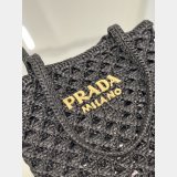 Replica Handbag Store Prada straw shopping bag 1BG493