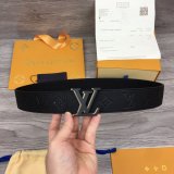 Dolabuy 2023 Louis Vuitton High Quality Replica Belts Black