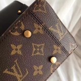 UK Louis Vuitton Damier Ebene One Handle Flap Bag MM M43125 Monogram